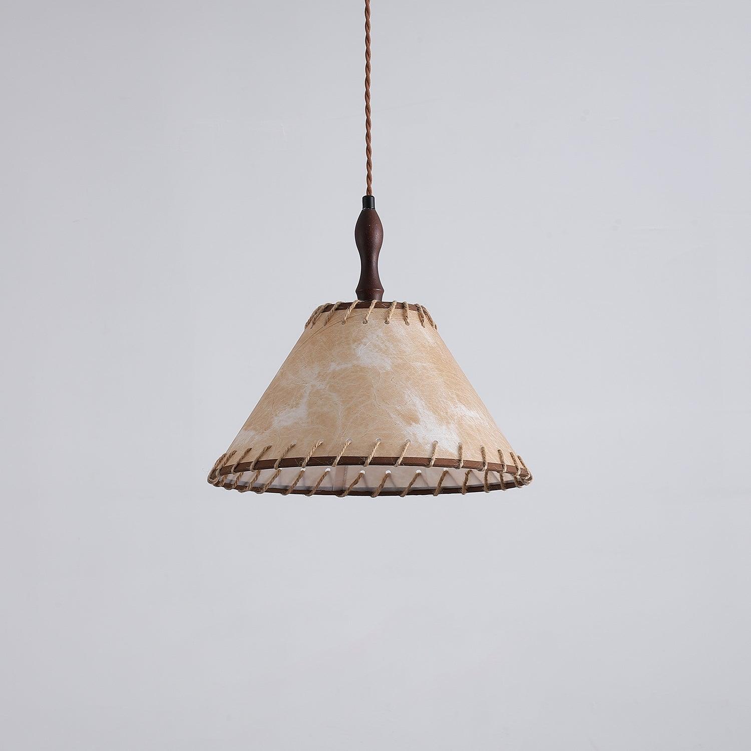 Elara Modern Fabric Pendant Light-Neutral Decor