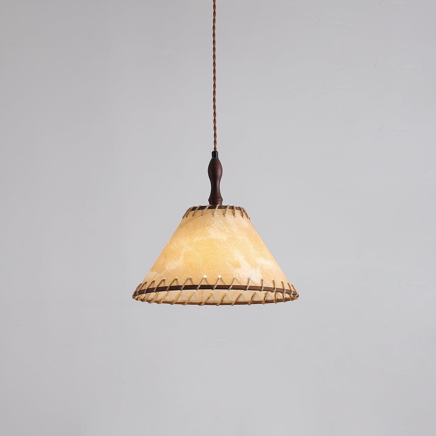 Elara Modern Fabric Pendant Light-Neutral Decor