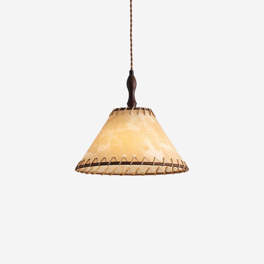 Elara Modern Fabric Pendant Light-Neutral Decor