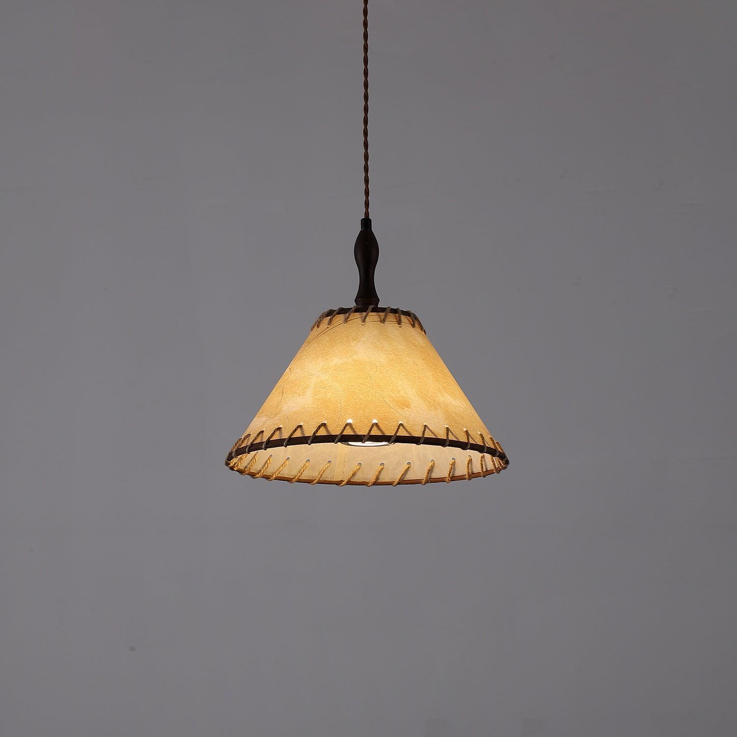 Elara Modern Fabric Pendant Light-Neutral Decor