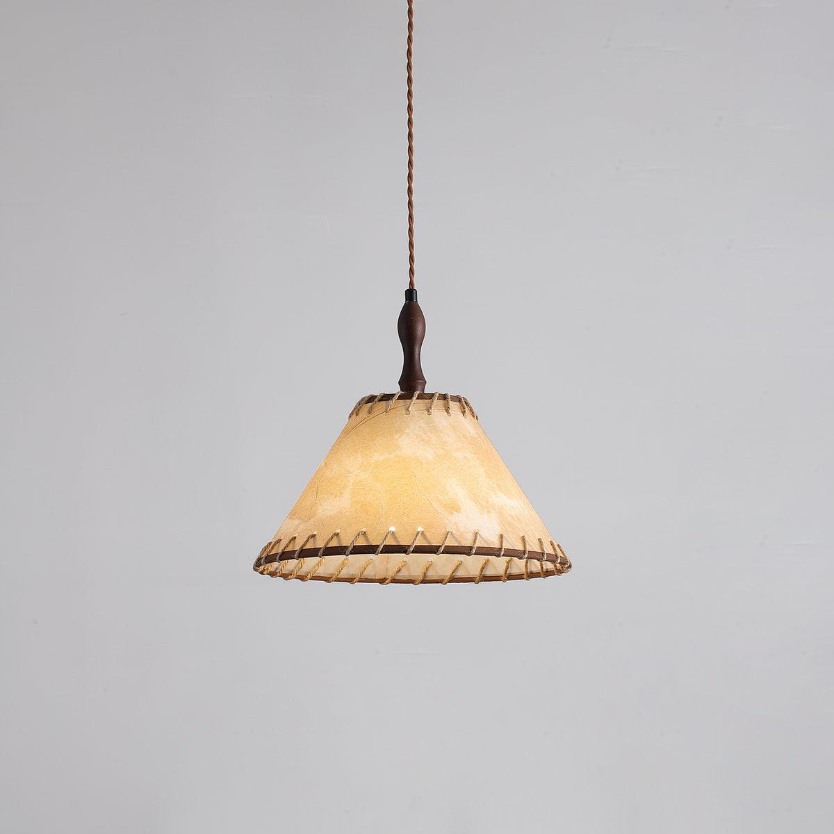Elara Modern Fabric Pendant Light-Neutral Decor