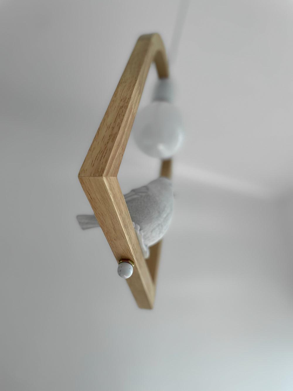 Ceda Wood Resin Pendant Light-Neutral Decor