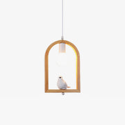 Ceda Wood Resin Pendant Light-Neutral Decor