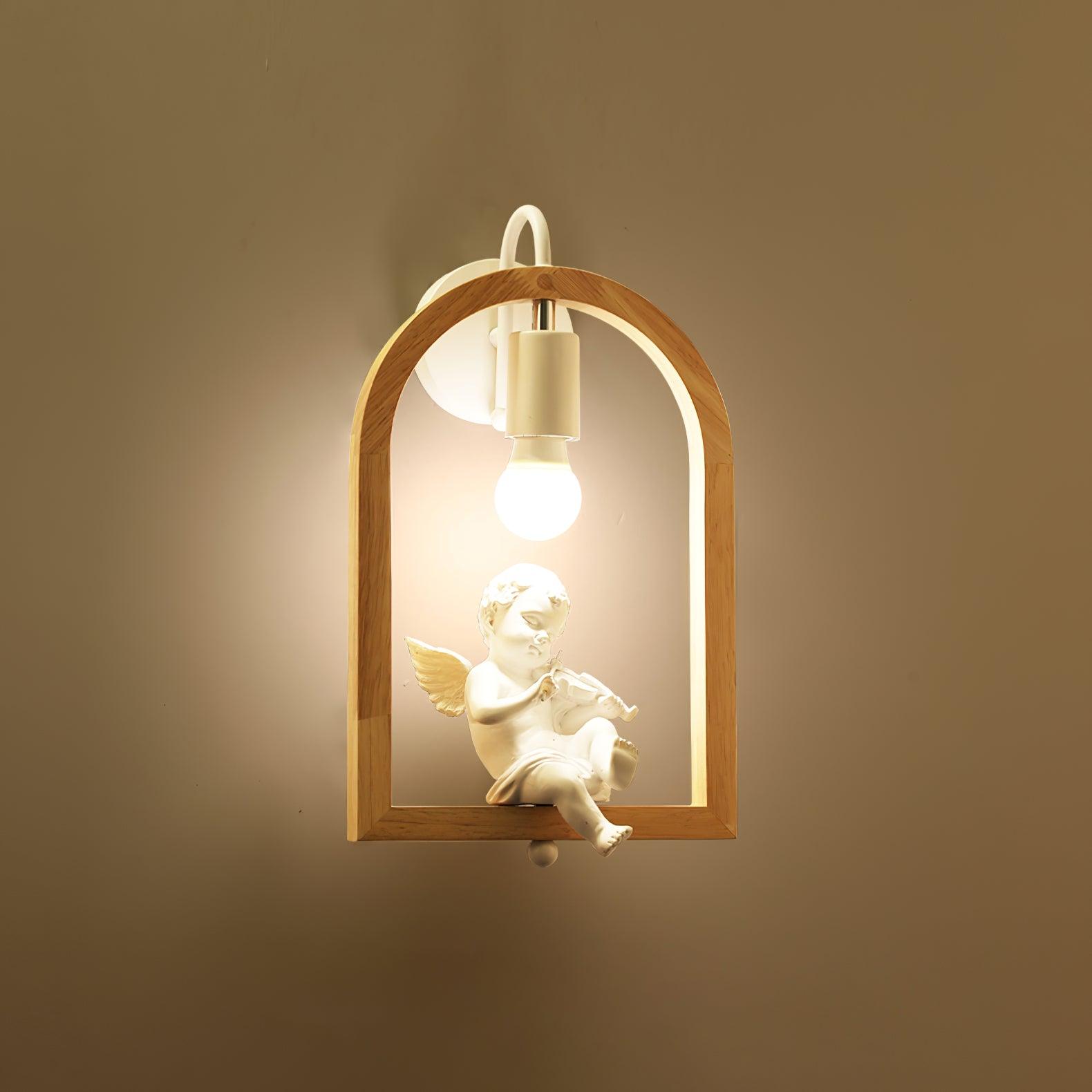 Cari Nordic Art Bird Resin Wall Light-Neutral Decor