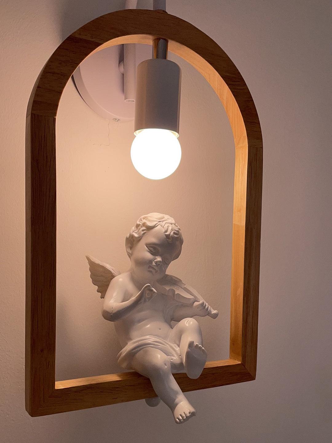 Cari Nordic Art Bird Resin Wall Light-Neutral Decor