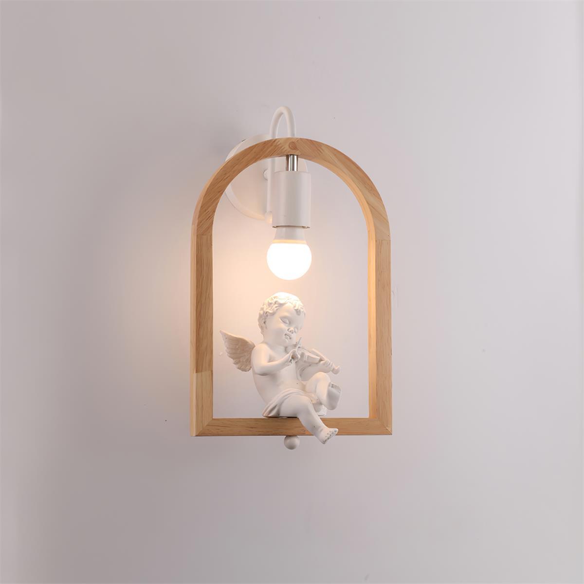 Cari Nordic Art Bird Resin Wall Light-Neutral Decor