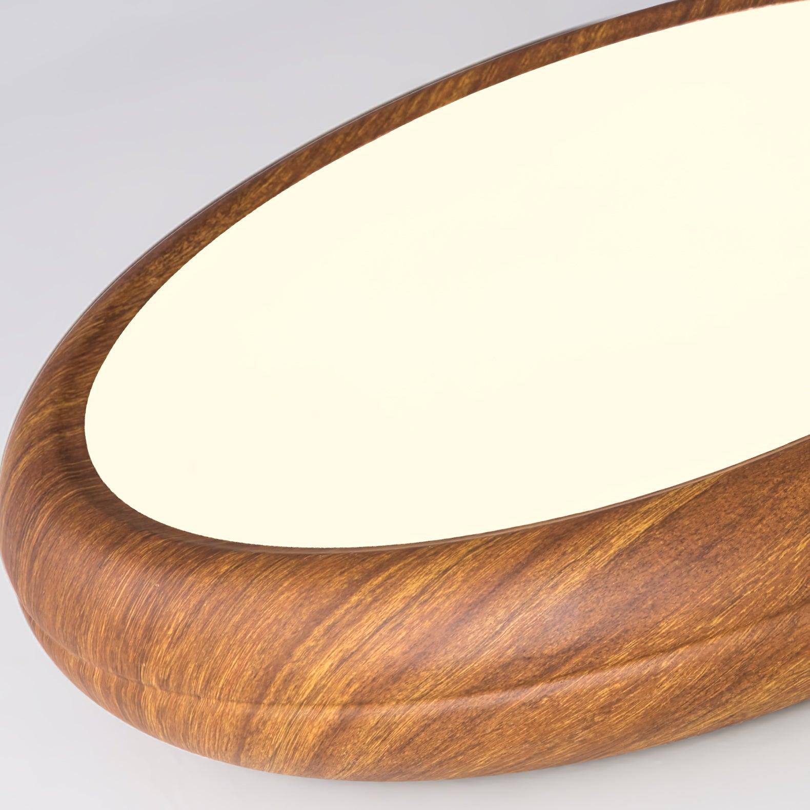 Grena Wood Grain Round Ceiling Light