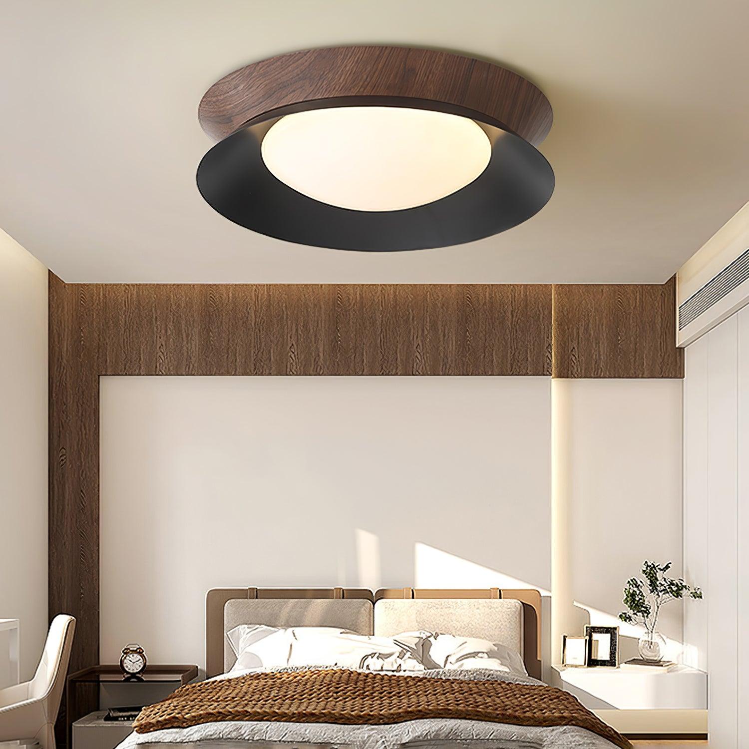 Acor Ceiling Light Ring Double Half Round Nordic-Neutral Decor