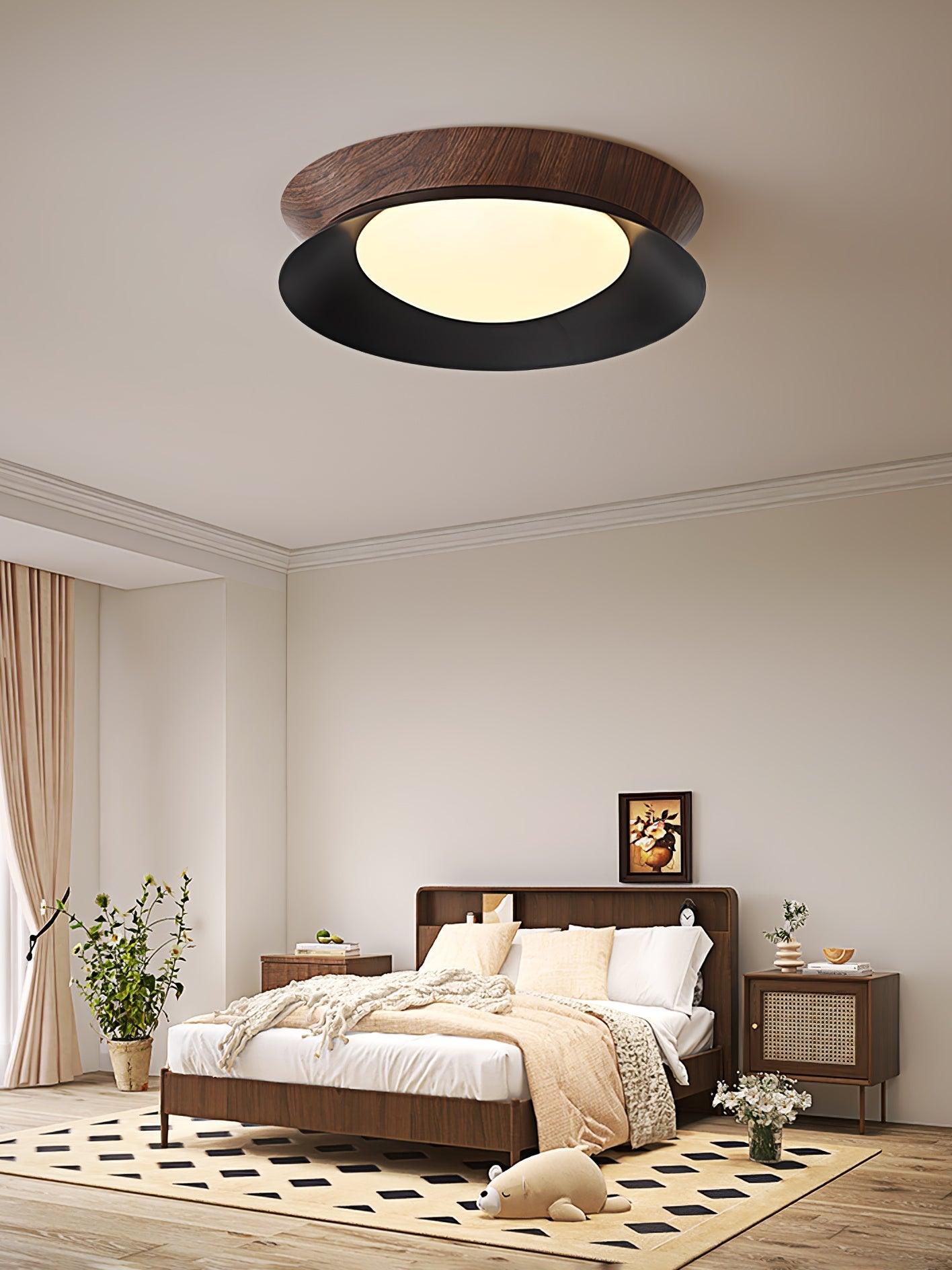 Acor Ceiling Light Ring Double Half Round Nordic-Neutral Decor