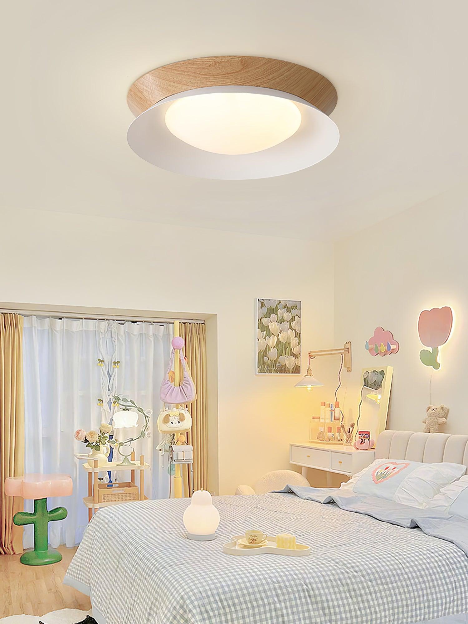 Acor Ceiling Light Ring Double Half Round Nordic-Neutral Decor