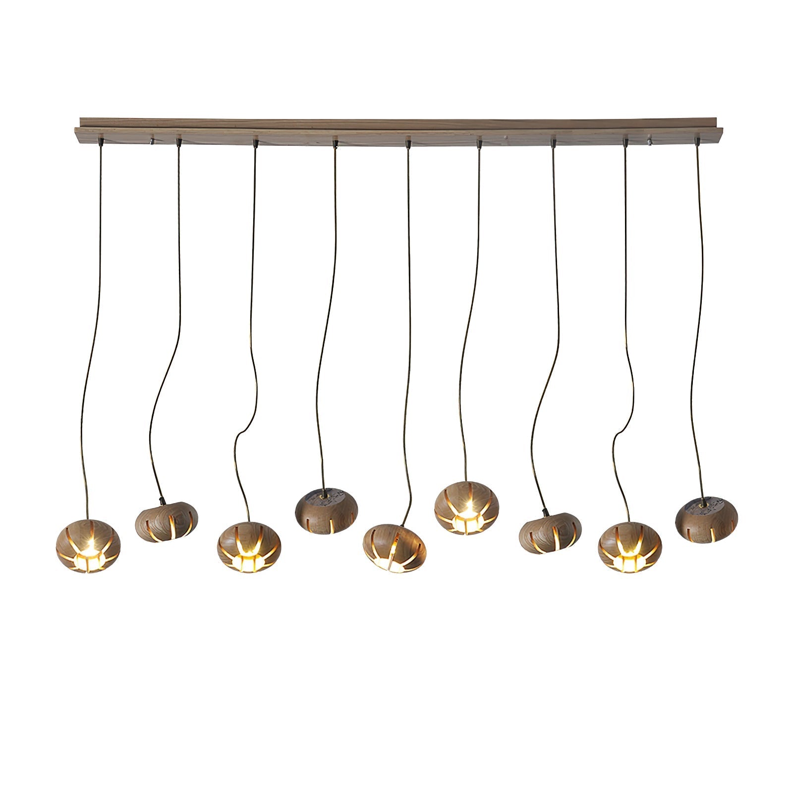 Zasorir Sculptural Marble Cluster Pendant Light-Neutral Decor