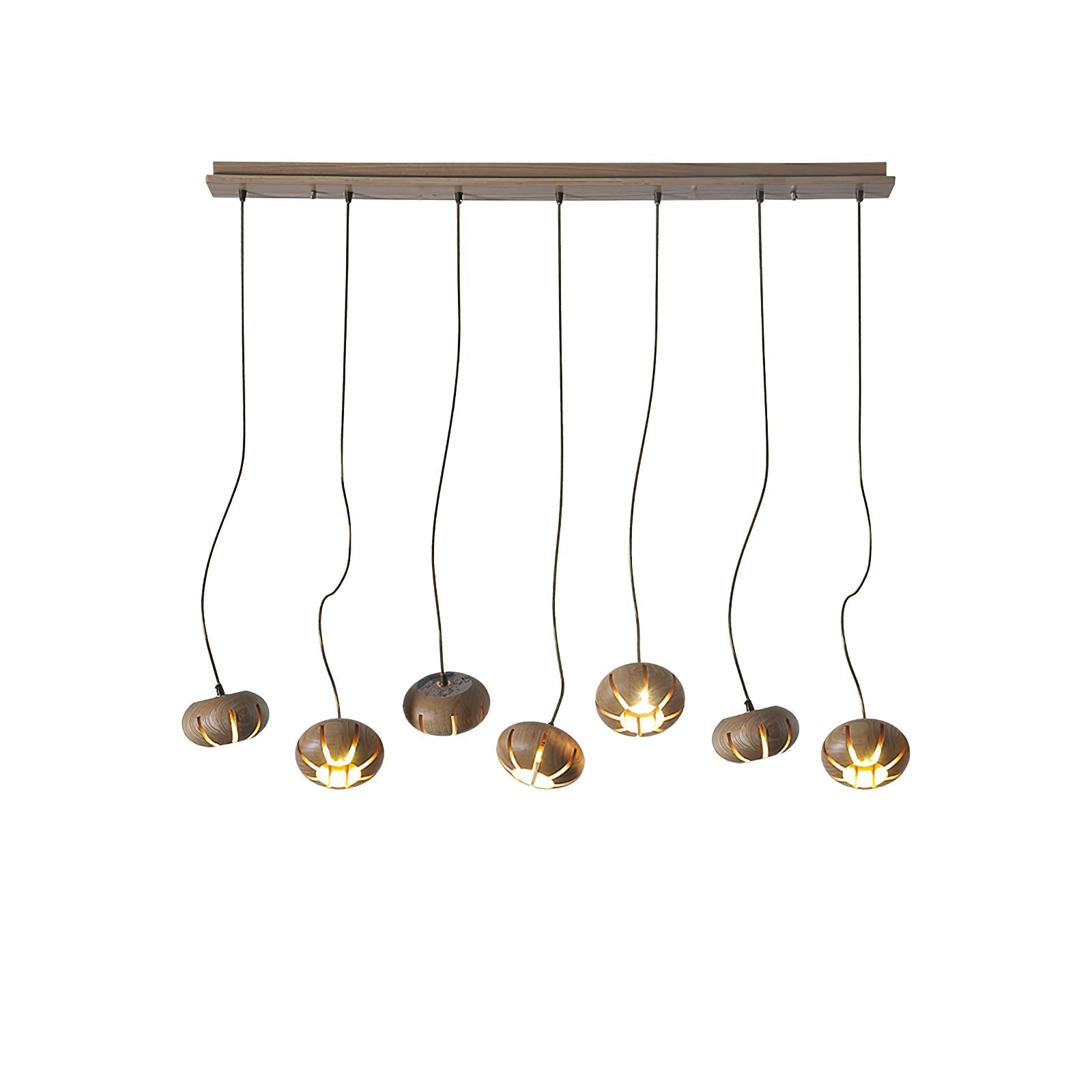 Zasorir Sculptural Marble Cluster Pendant Light-Neutral Decor
