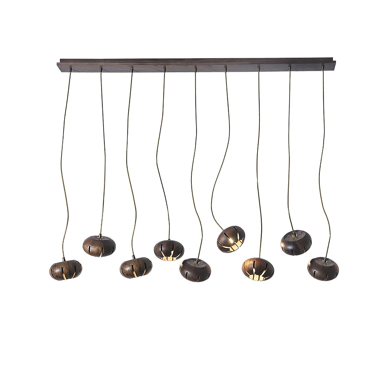 Zasorir Sculptural Marble Cluster Pendant Light-Neutral Decor