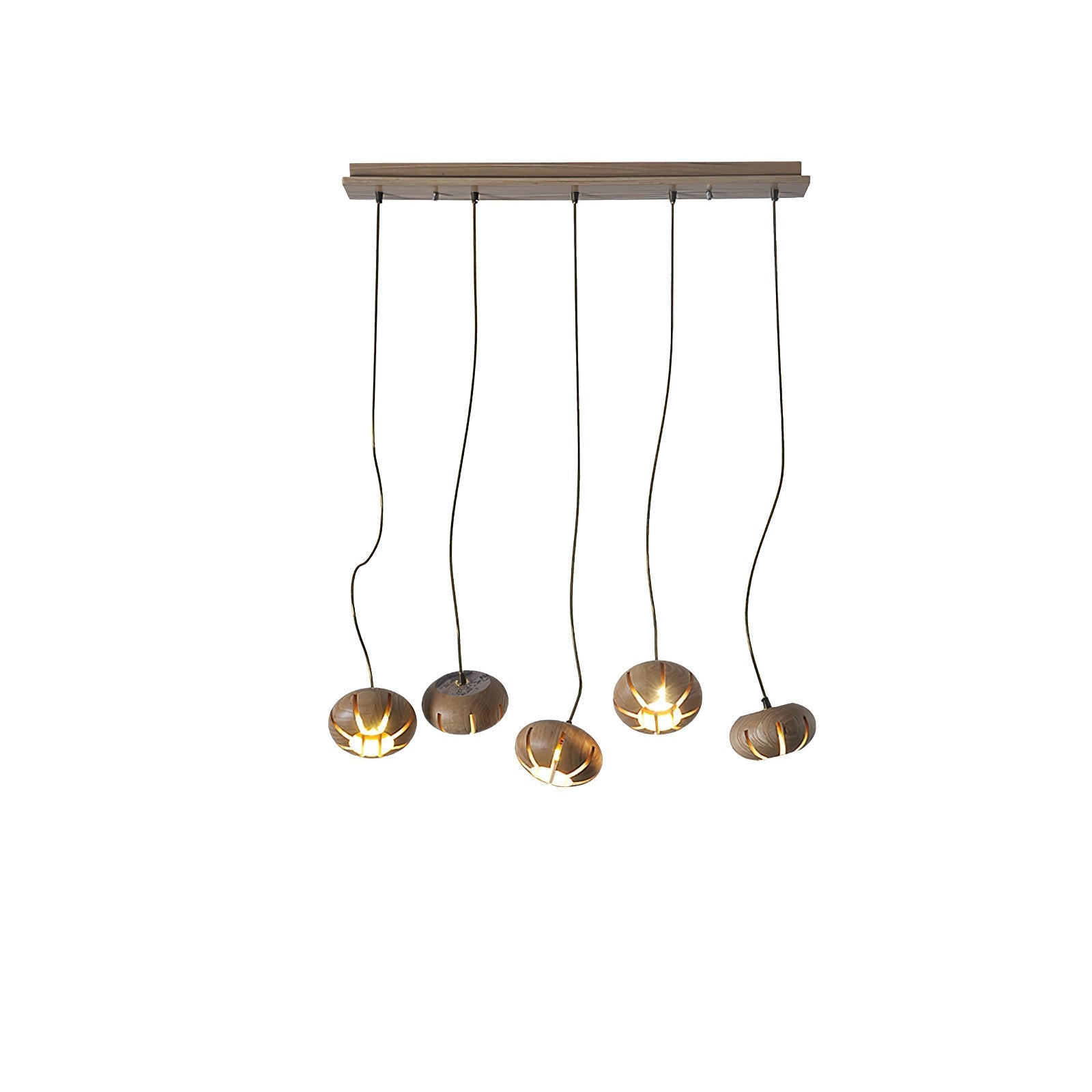 Zasorir Sculptural Marble Cluster Pendant Light-Neutral Decor