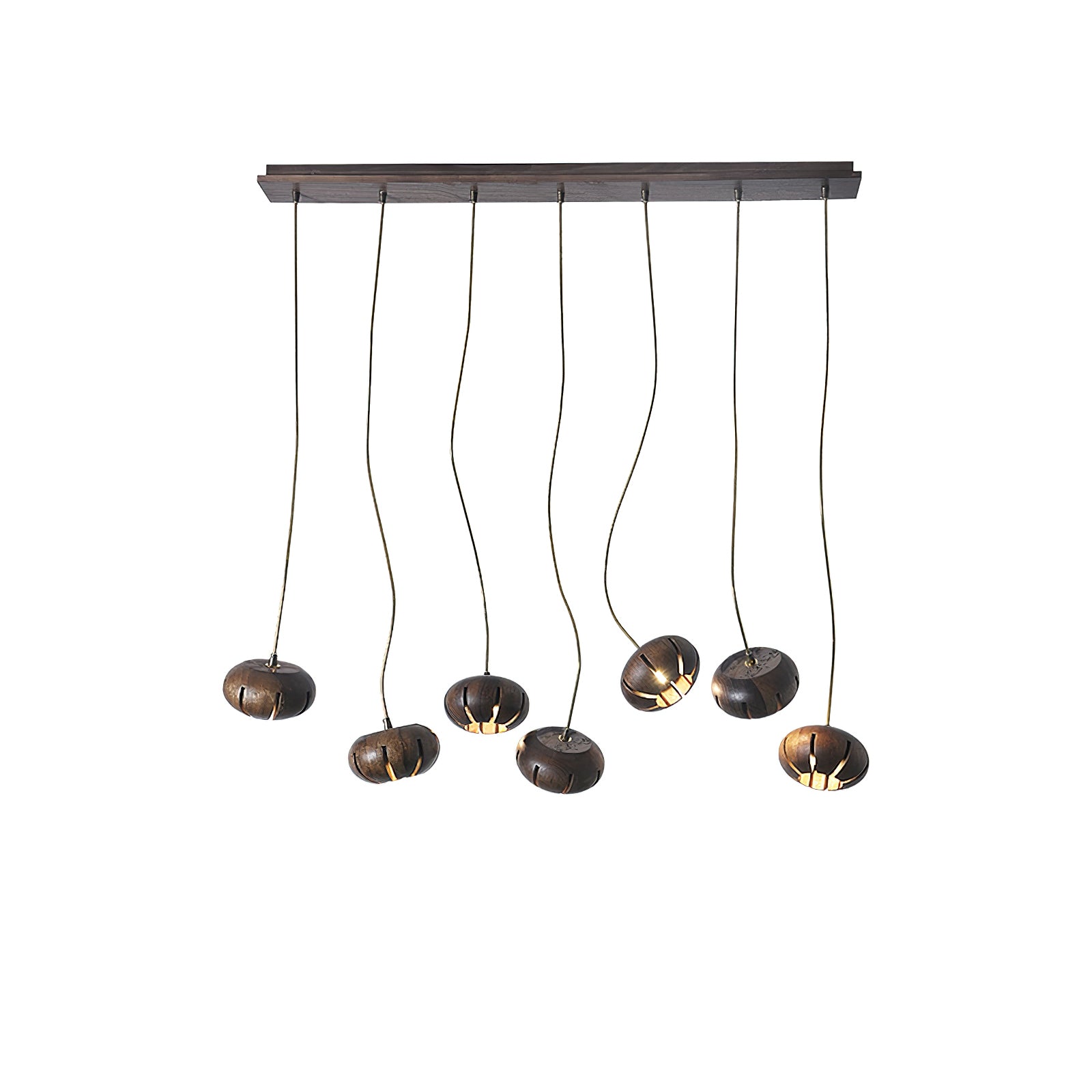 Zasorir Sculptural Marble Cluster Pendant Light-Neutral Decor