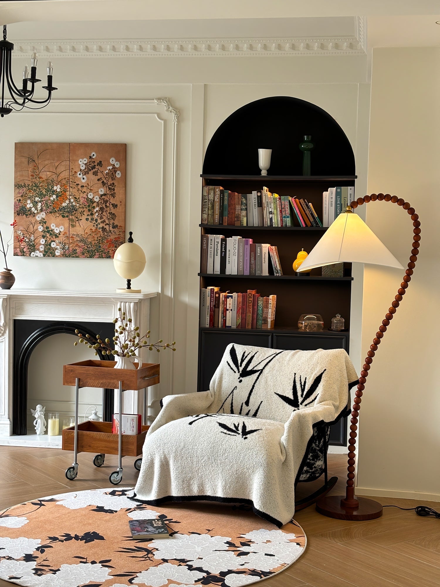 Nadia Modern Wood Floor Lamp-Neutral Decor