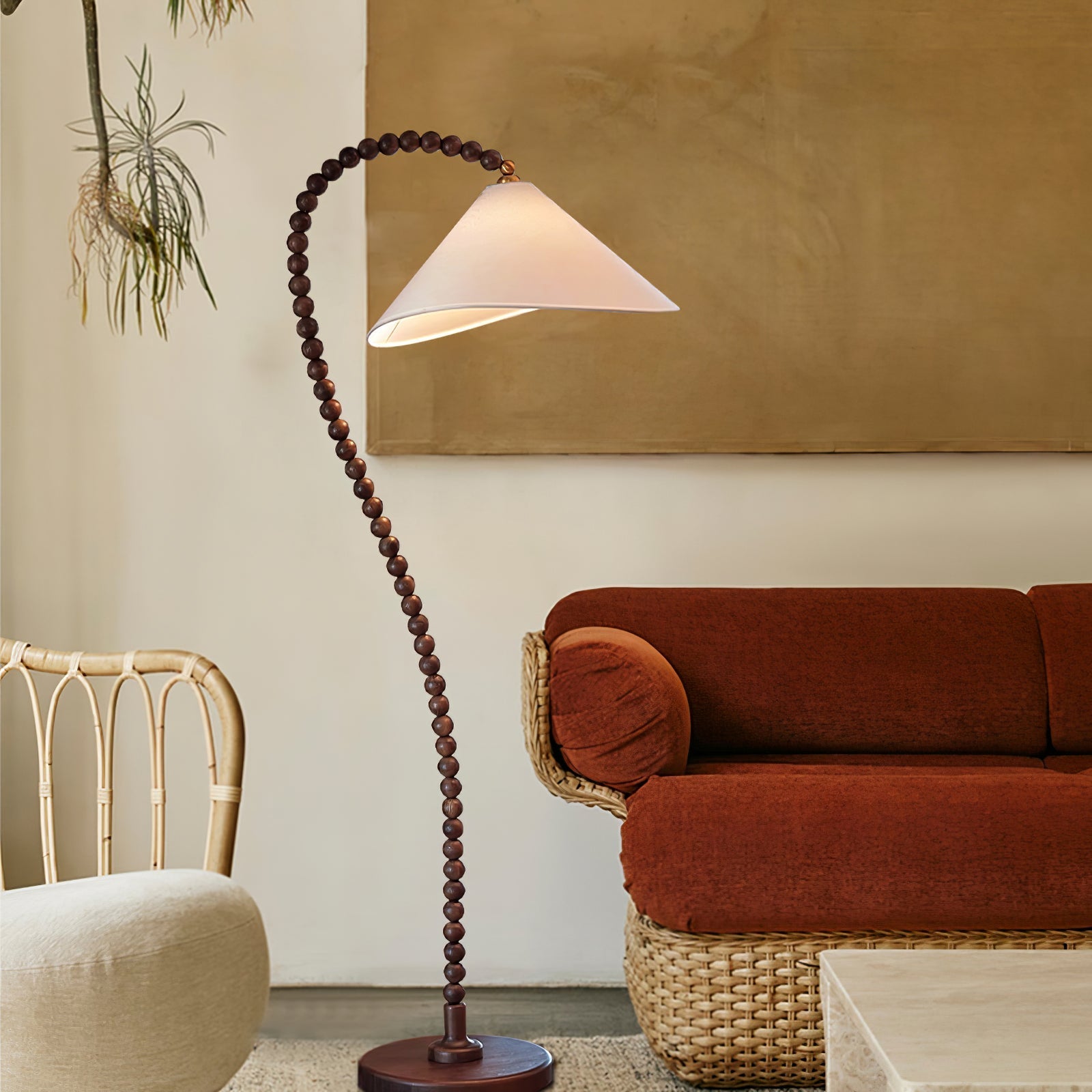Nadia Modern Wood Floor Lamp-Neutral Decor