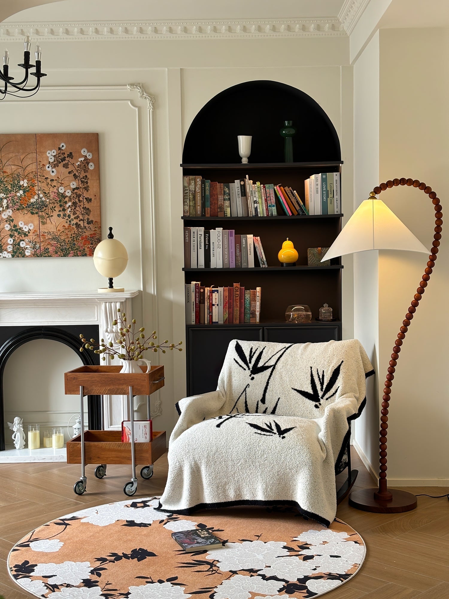Nadia Modern Wood Floor Lamp-Neutral Decor