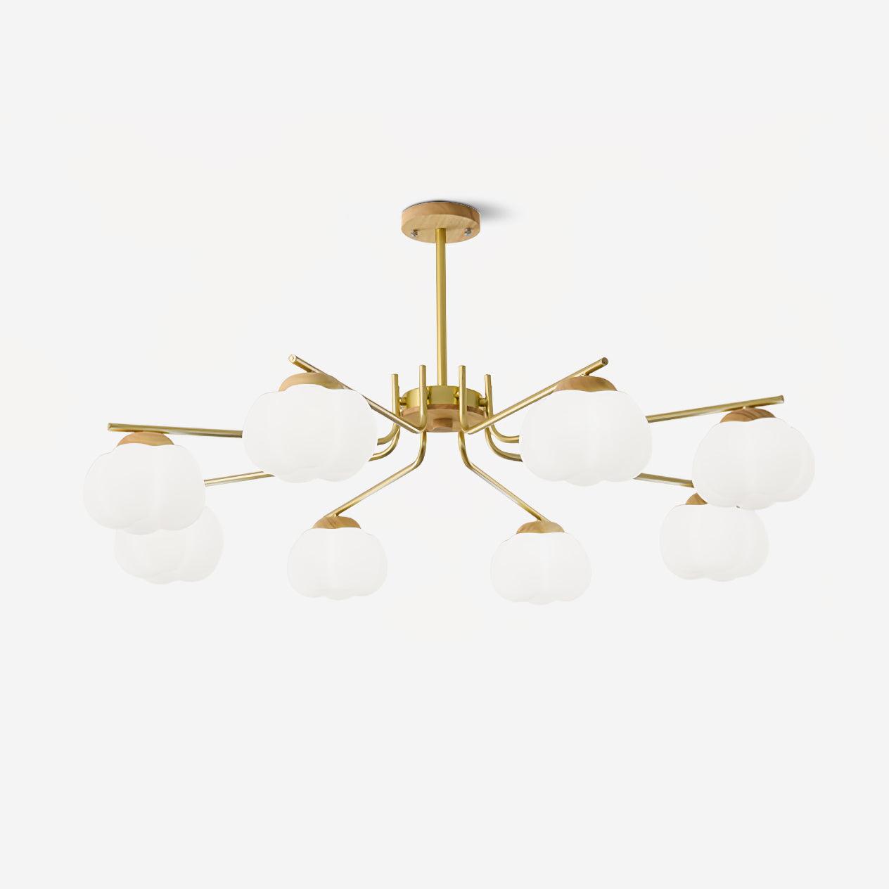 Cohen Modern Chandelier-Neutral Decor