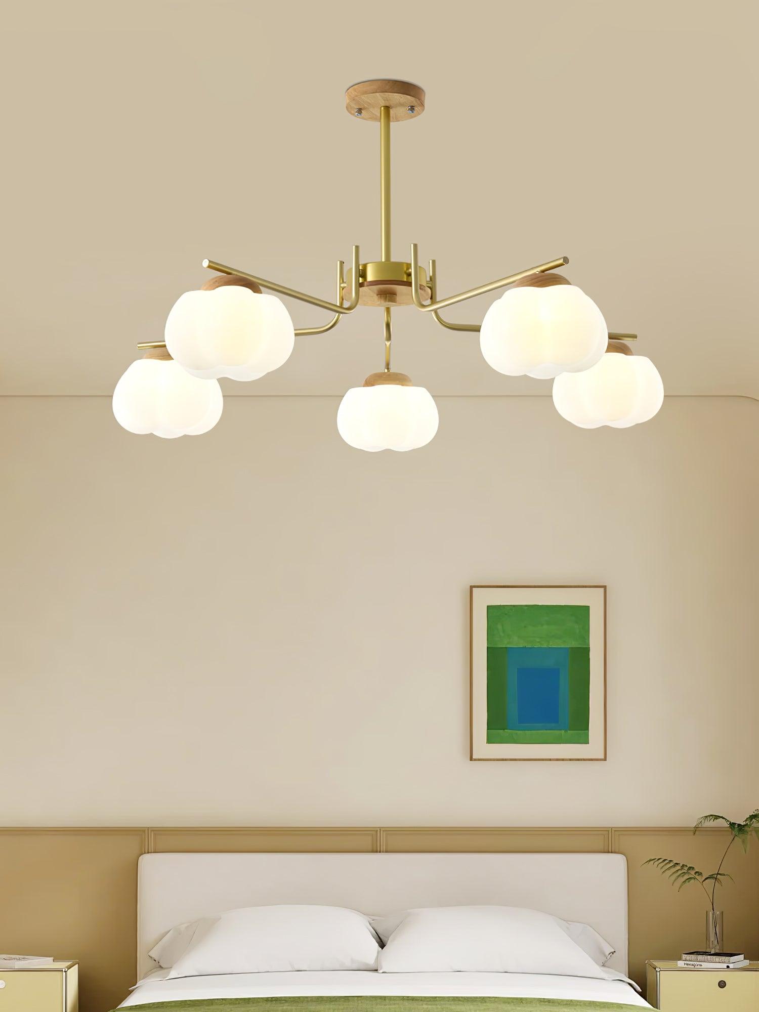 Cohen Modern Chandelier-Neutral Decor