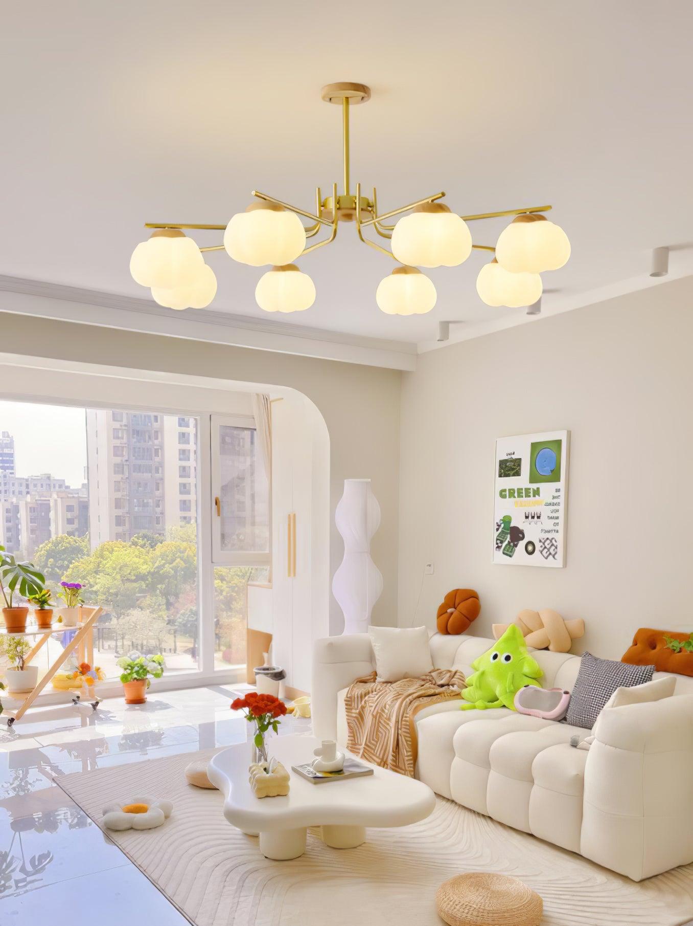 Cohen Modern Chandelier-Neutral Decor