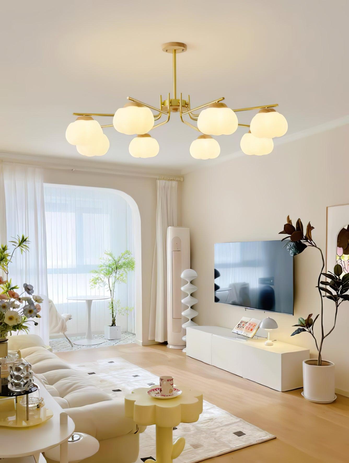 Cohen Modern Chandelier-Neutral Decor