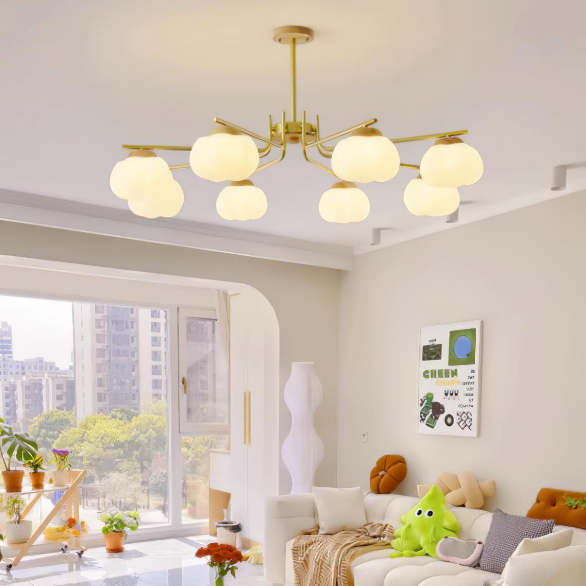 Cohen Modern Chandelier-Neutral Decor