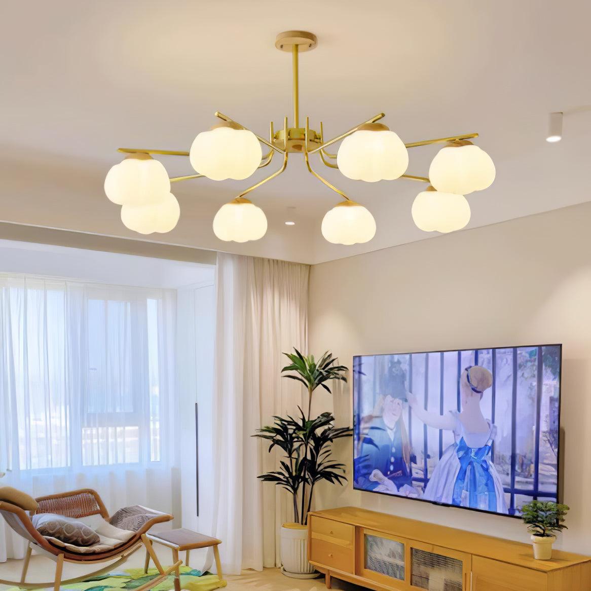Cohen Modern Chandelier-Neutral Decor