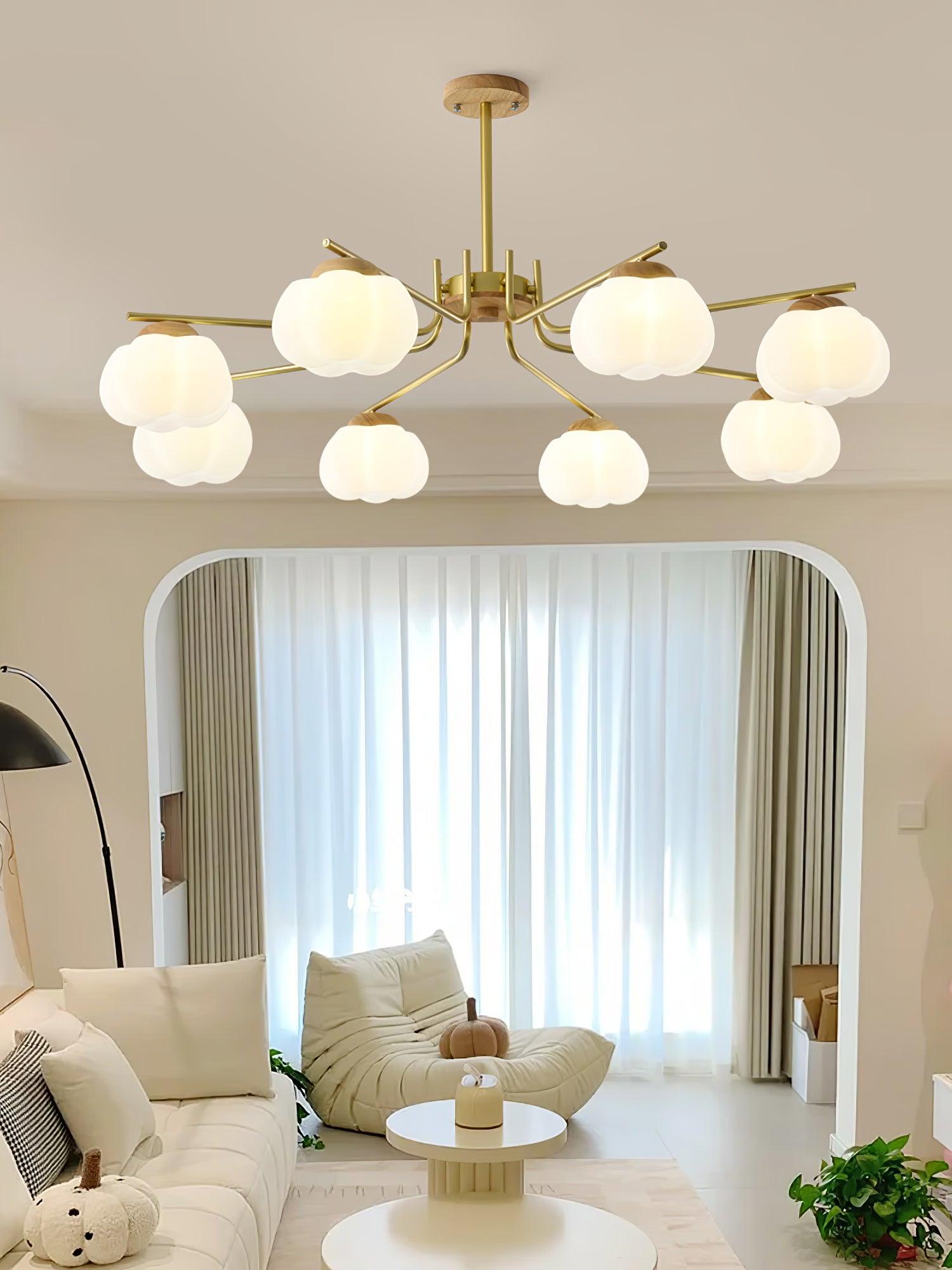 Cohen Modern Chandelier-Neutral Decor