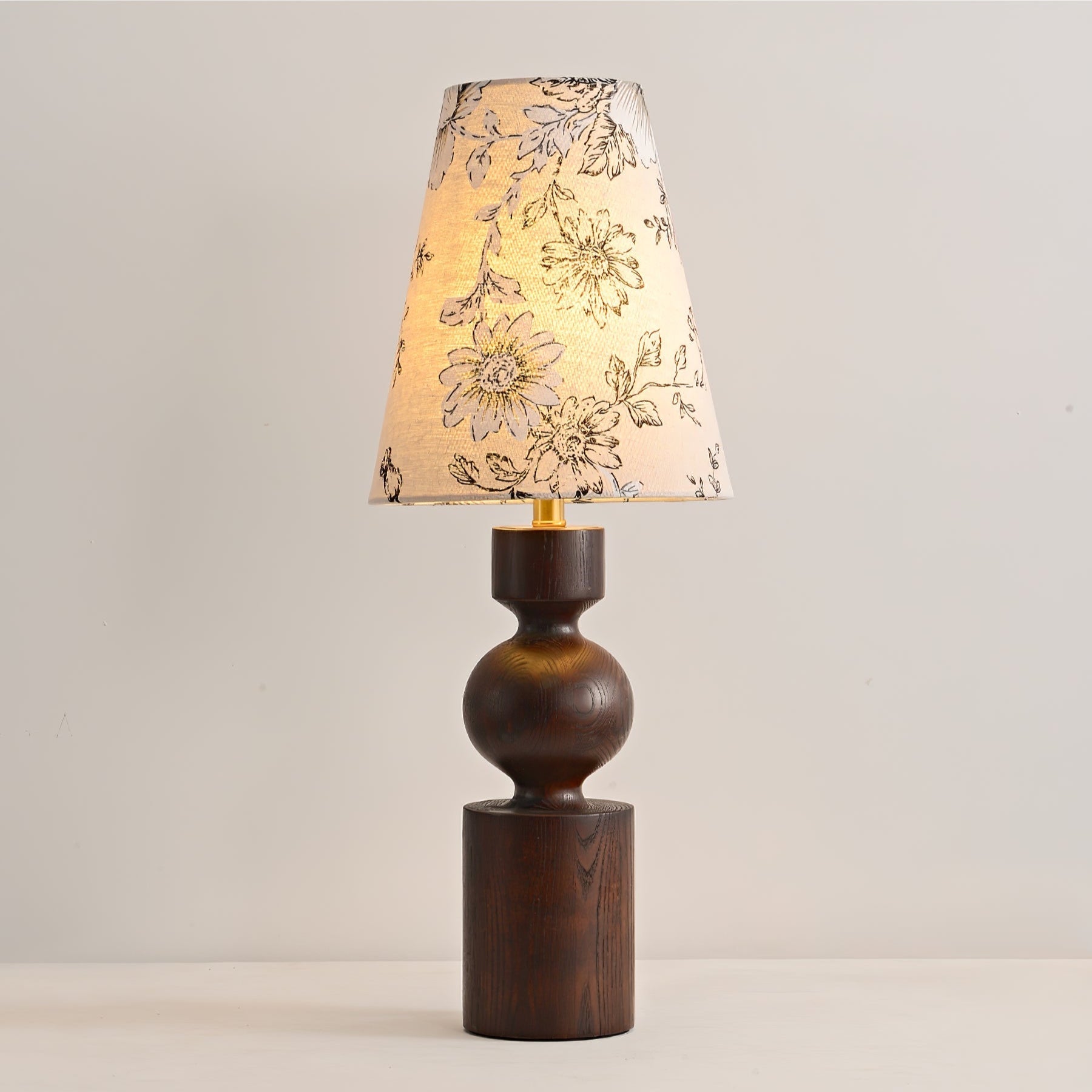 Thorne Vintage WoodnTable Lamp-Neutral Decor