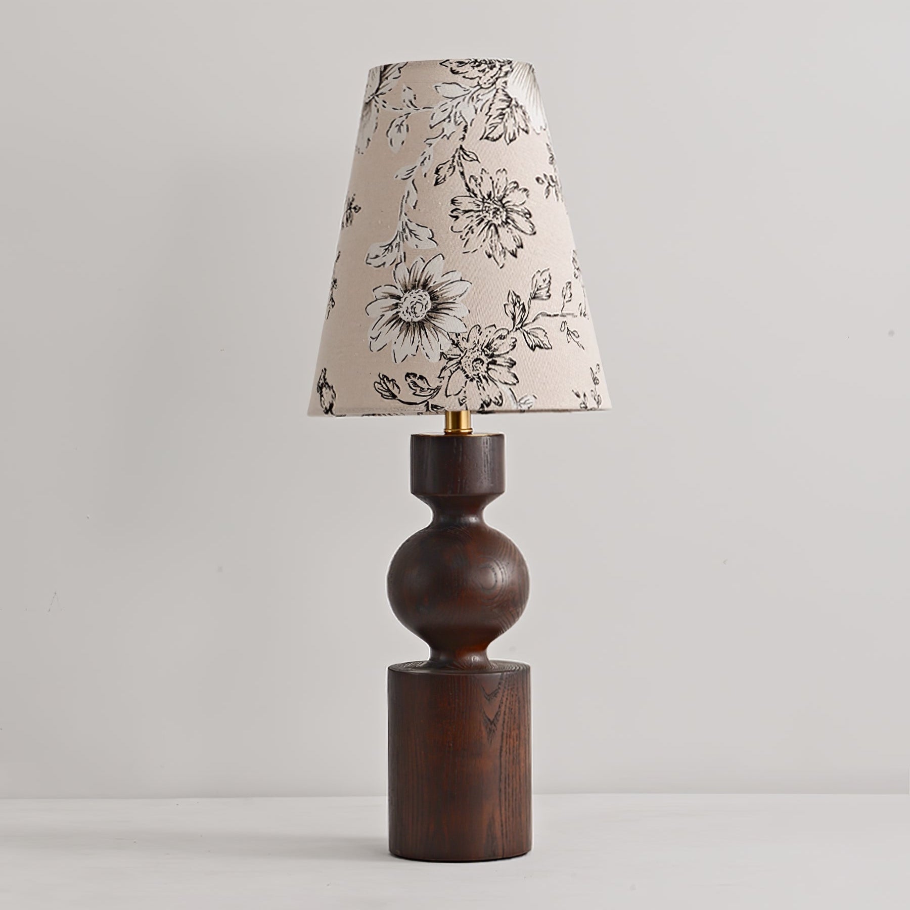 Thorne Vintage WoodnTable Lamp-Neutral Decor