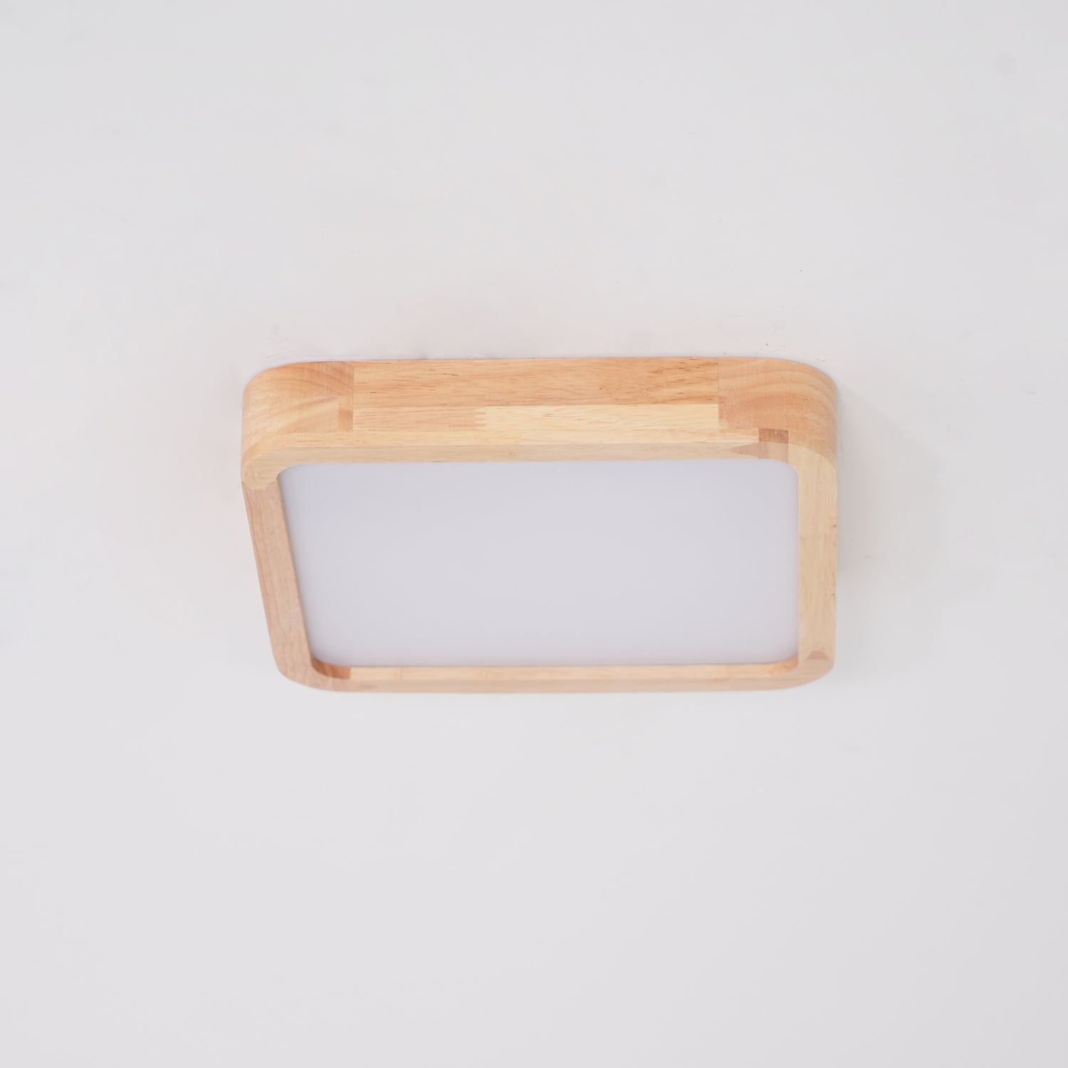 Lustra Ceiling Light Wooden Geometric LED-Neutral Decor