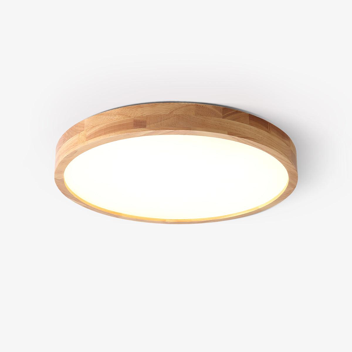 Lustra Ceiling Light Wooden Geometric LED-Neutral Decor