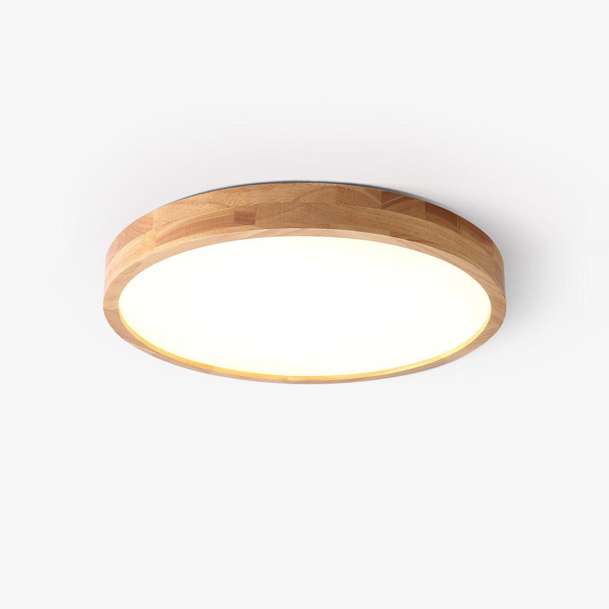 Lustra Ceiling Light Wooden Geometric LED-Neutral Decor