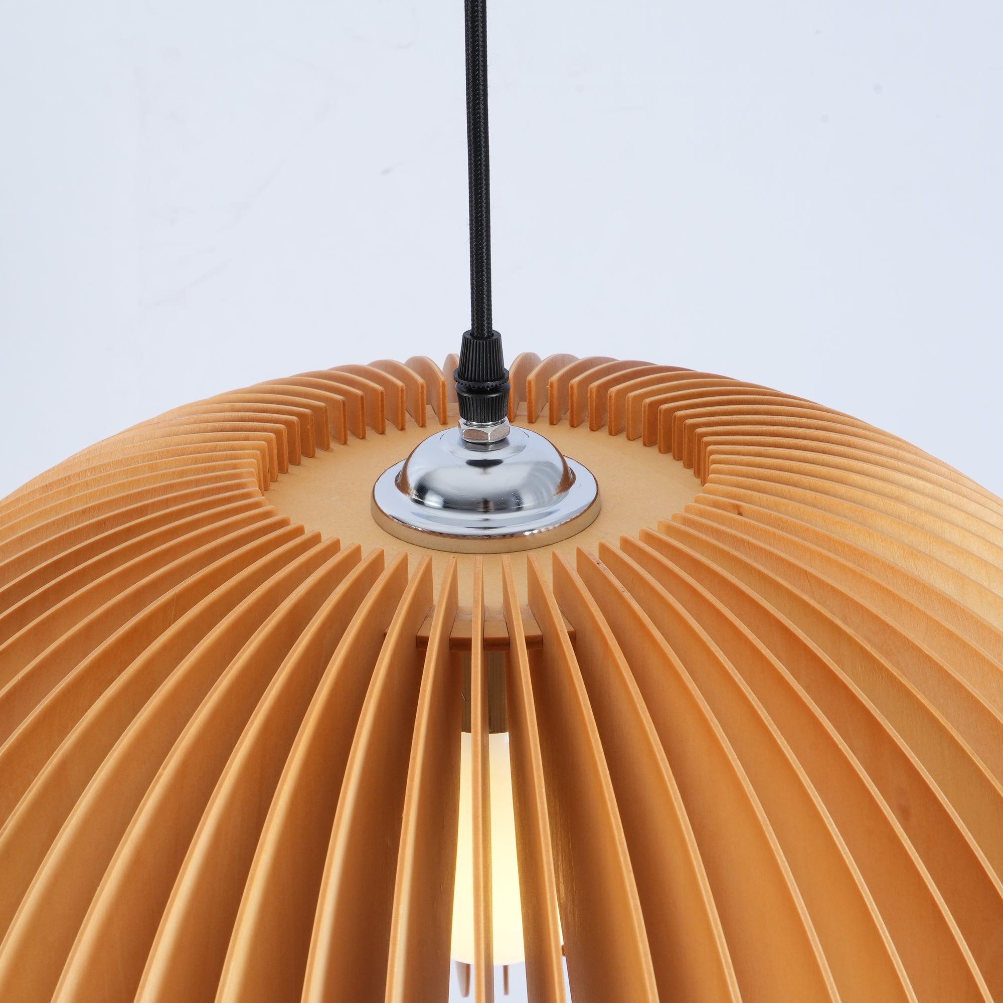 Enoris Wood Retro Pendant Lights-Neutral Decor