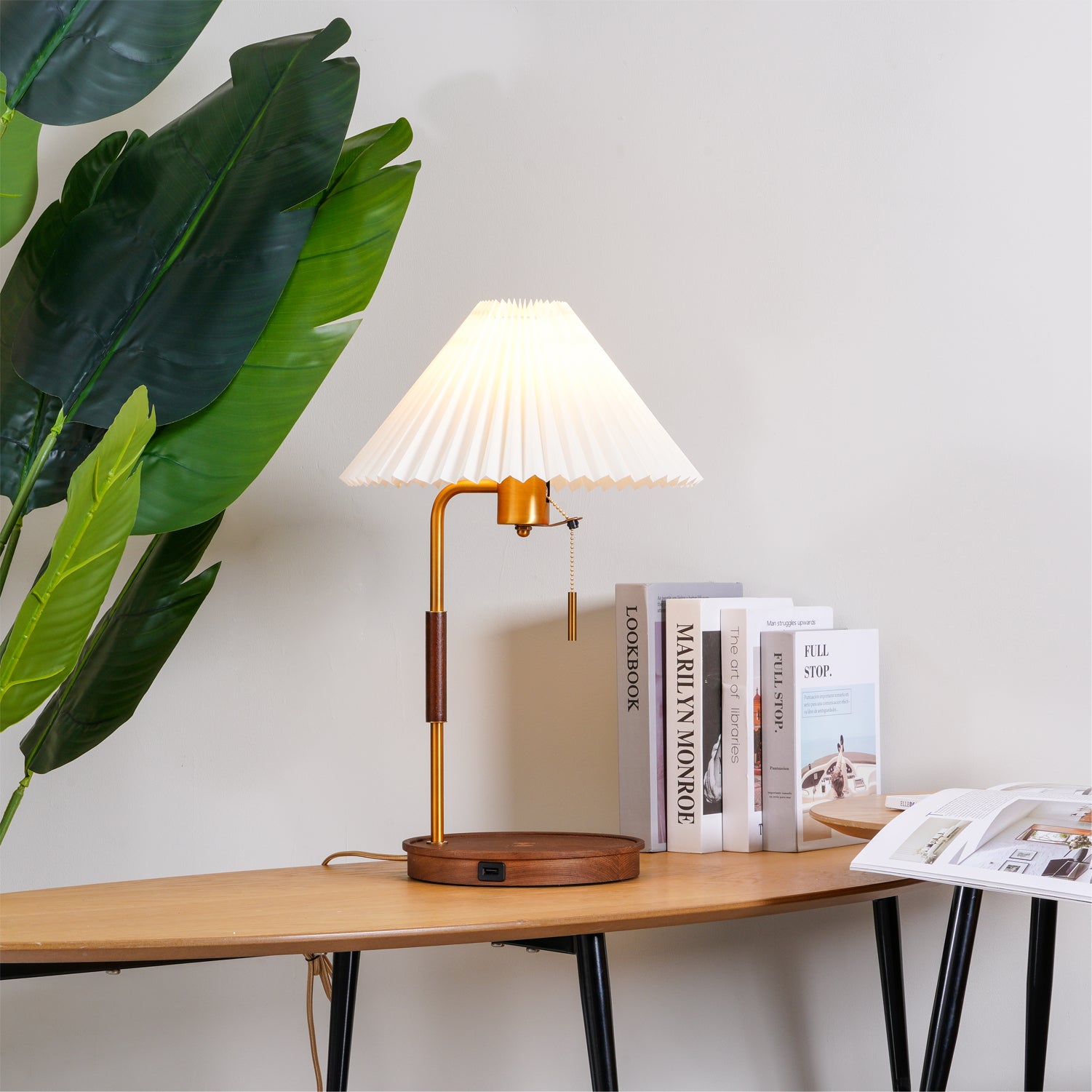 Vellain Retro Table Lamp-Neutral Decor