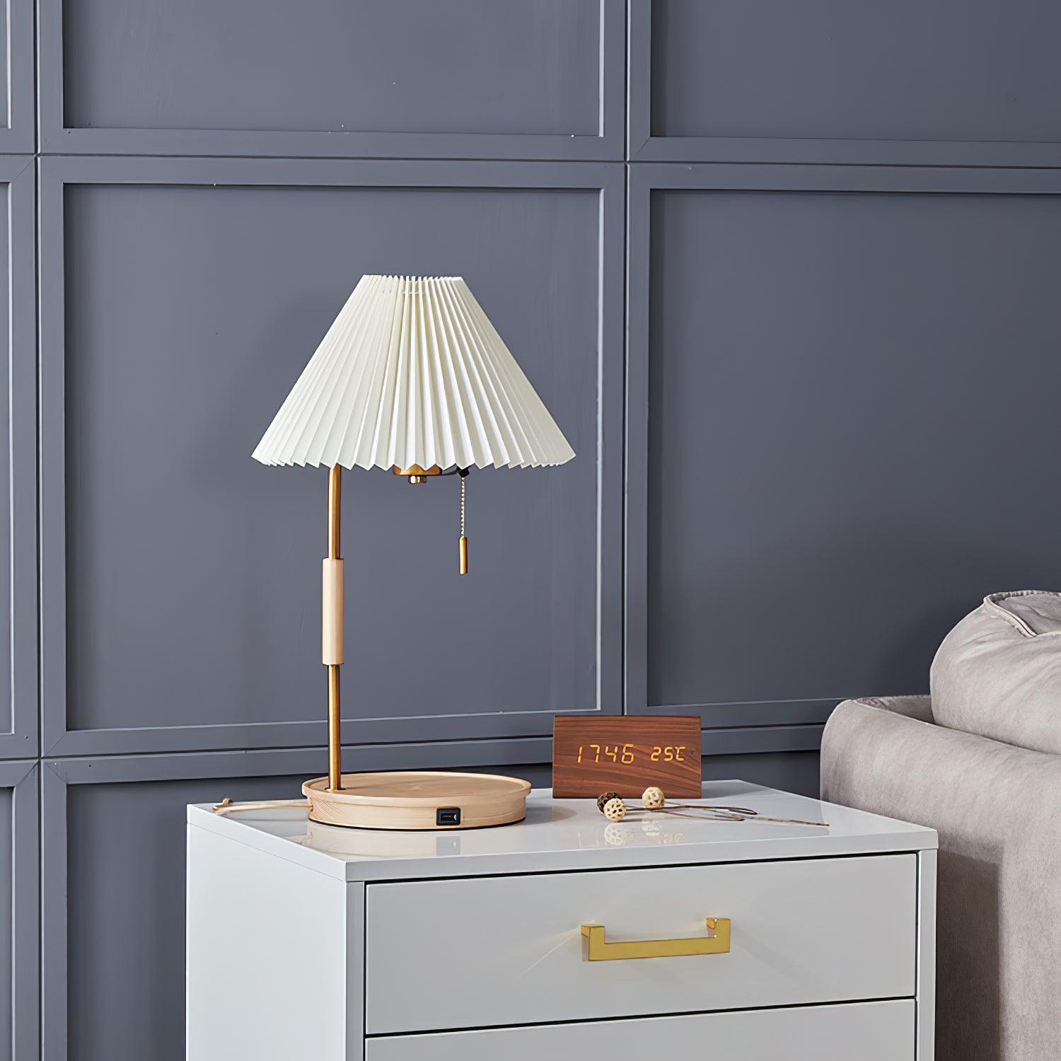 Vellain Retro Table Lamp-Neutral Decor