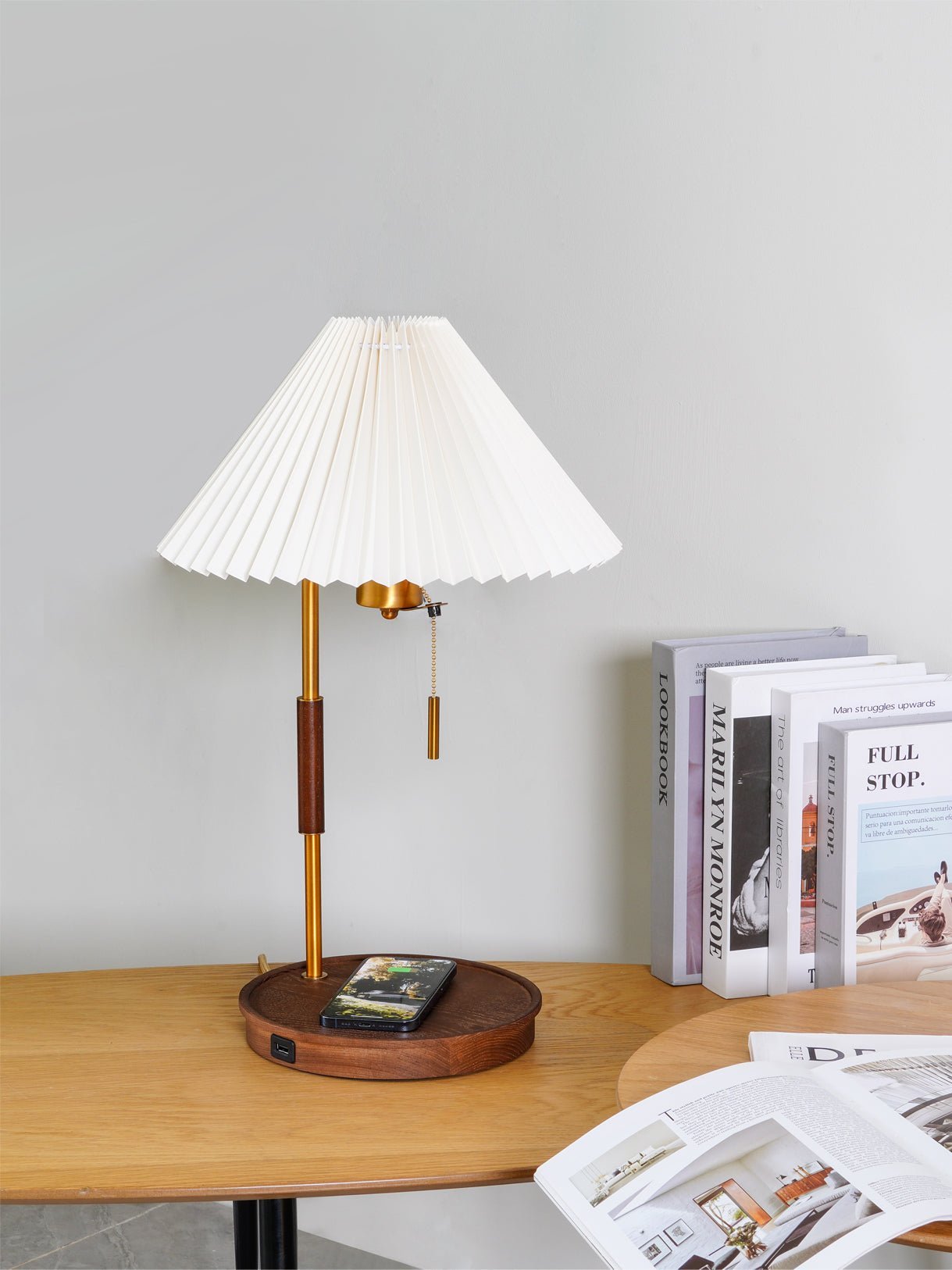 Vellain Retro Table Lamp-Neutral Decor