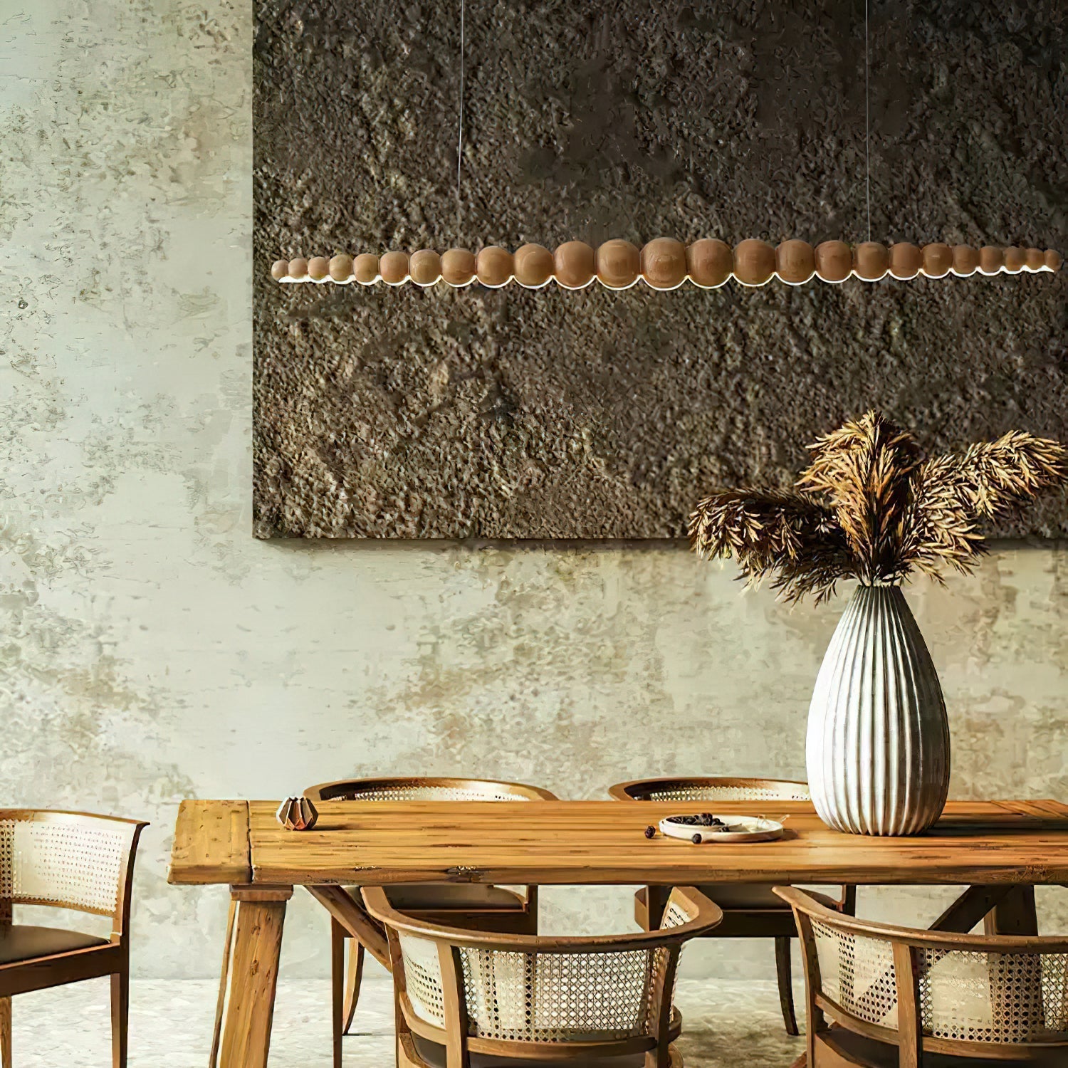 Orlanre Wood Minimalistic Pendant Light-Neutral Decor
