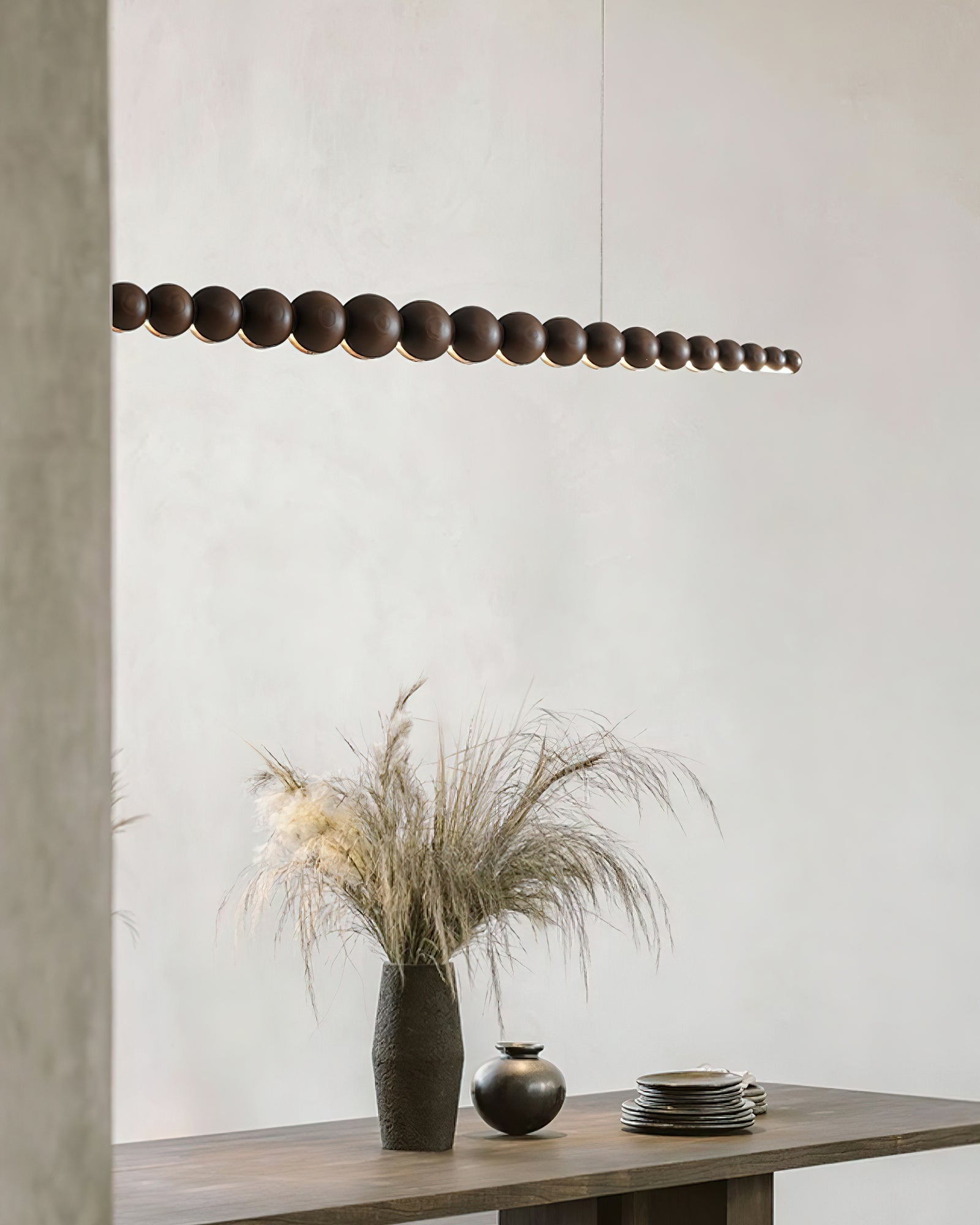 Orlanre Wood Minimalistic Pendant Light-Neutral Decor