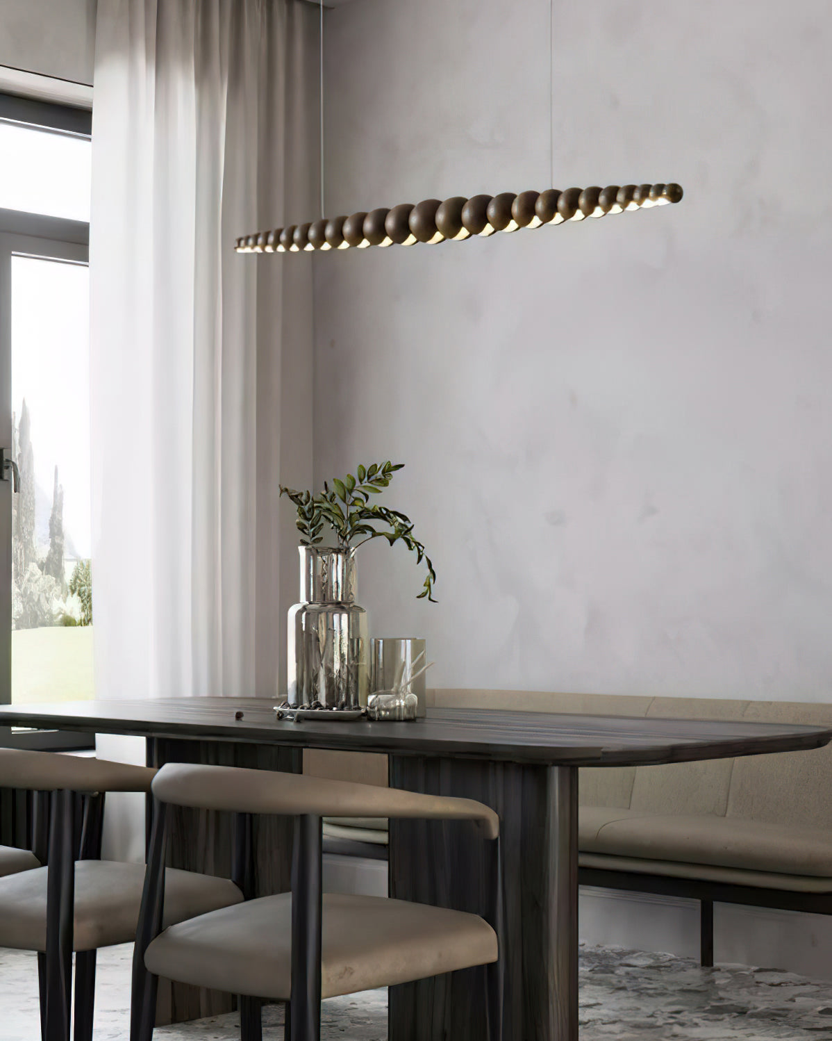 Orlanre Wood Minimalistic Pendant Light-Neutral Decor