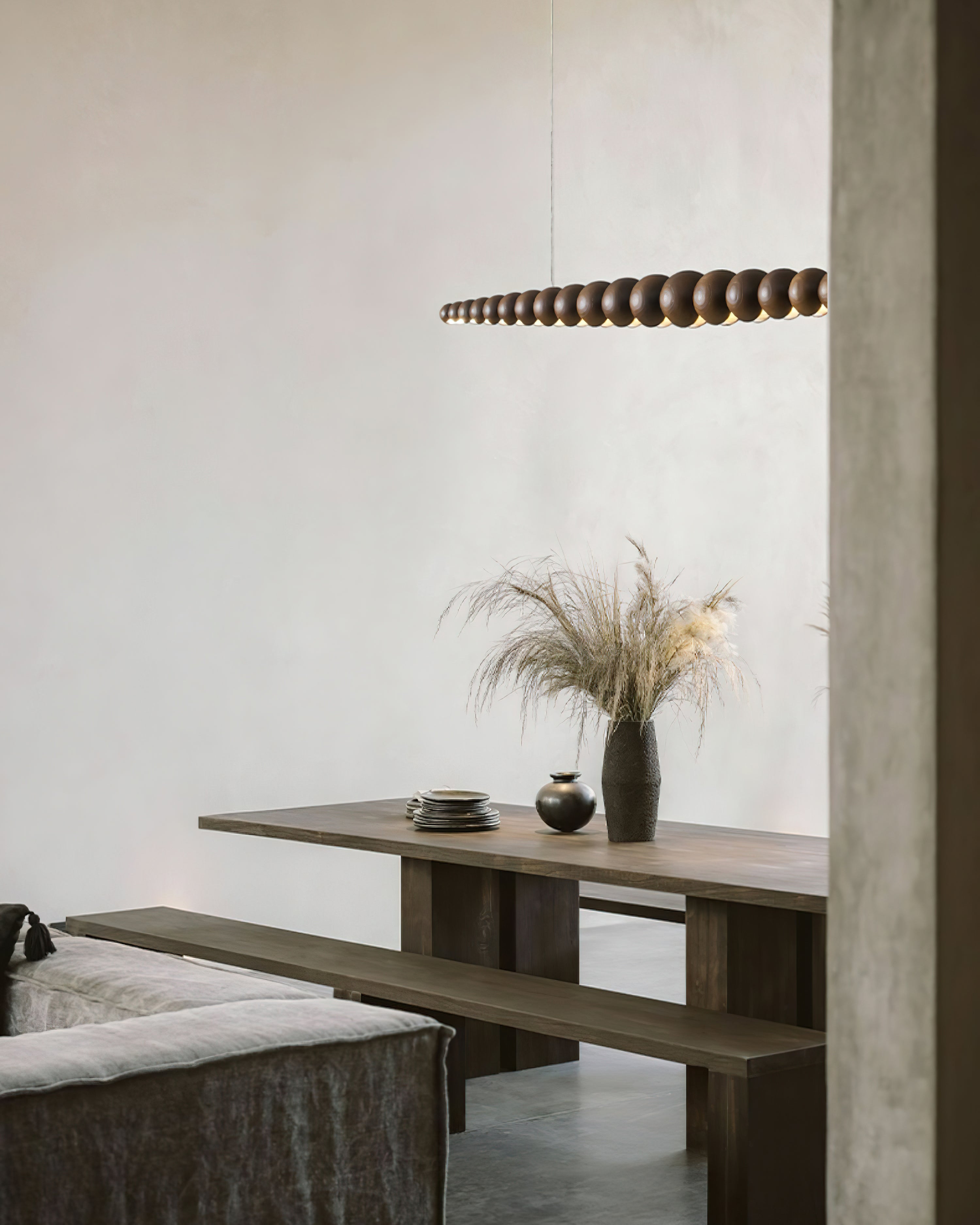 Orlanre Wood Minimalistic Pendant Light-Neutral Decor