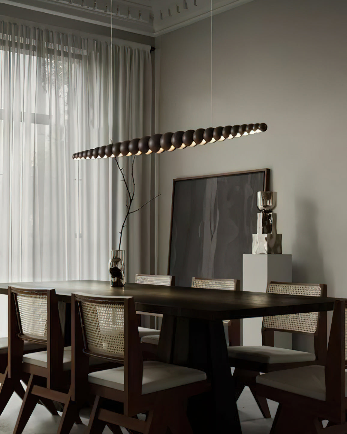 Orlanre Wood Minimalistic Pendant Light-Neutral Decor