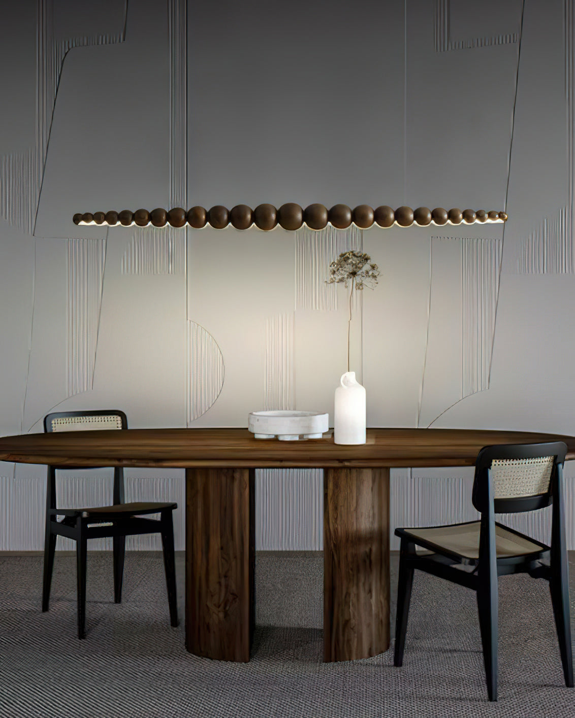 Orlanre Wood Minimalistic Pendant Light-Neutral Decor
