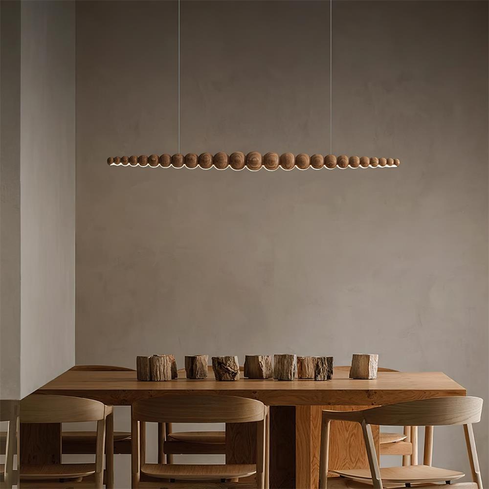 Orlanre Wood Minimalistic Pendant Light-Neutral Decor
