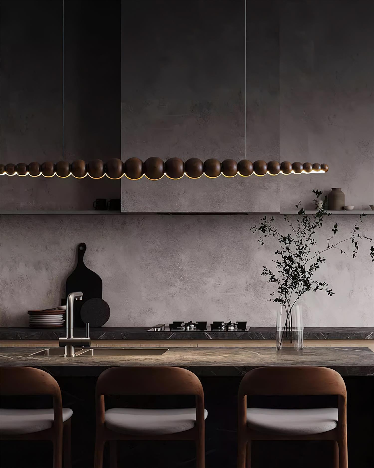 Orlanre Wood Minimalistic Pendant Light-Neutral Decor