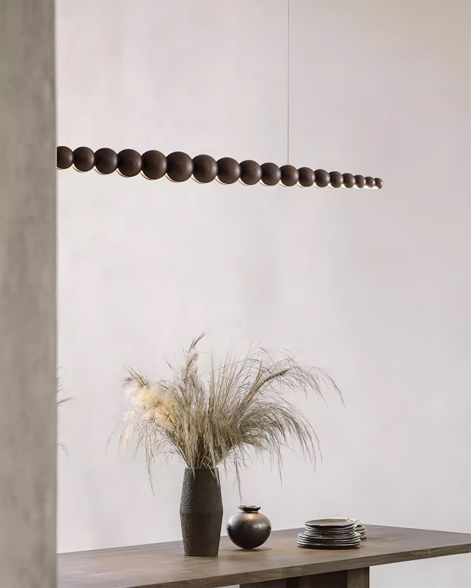 Orlanre Wood Minimalistic Pendant Light-Neutral Decor