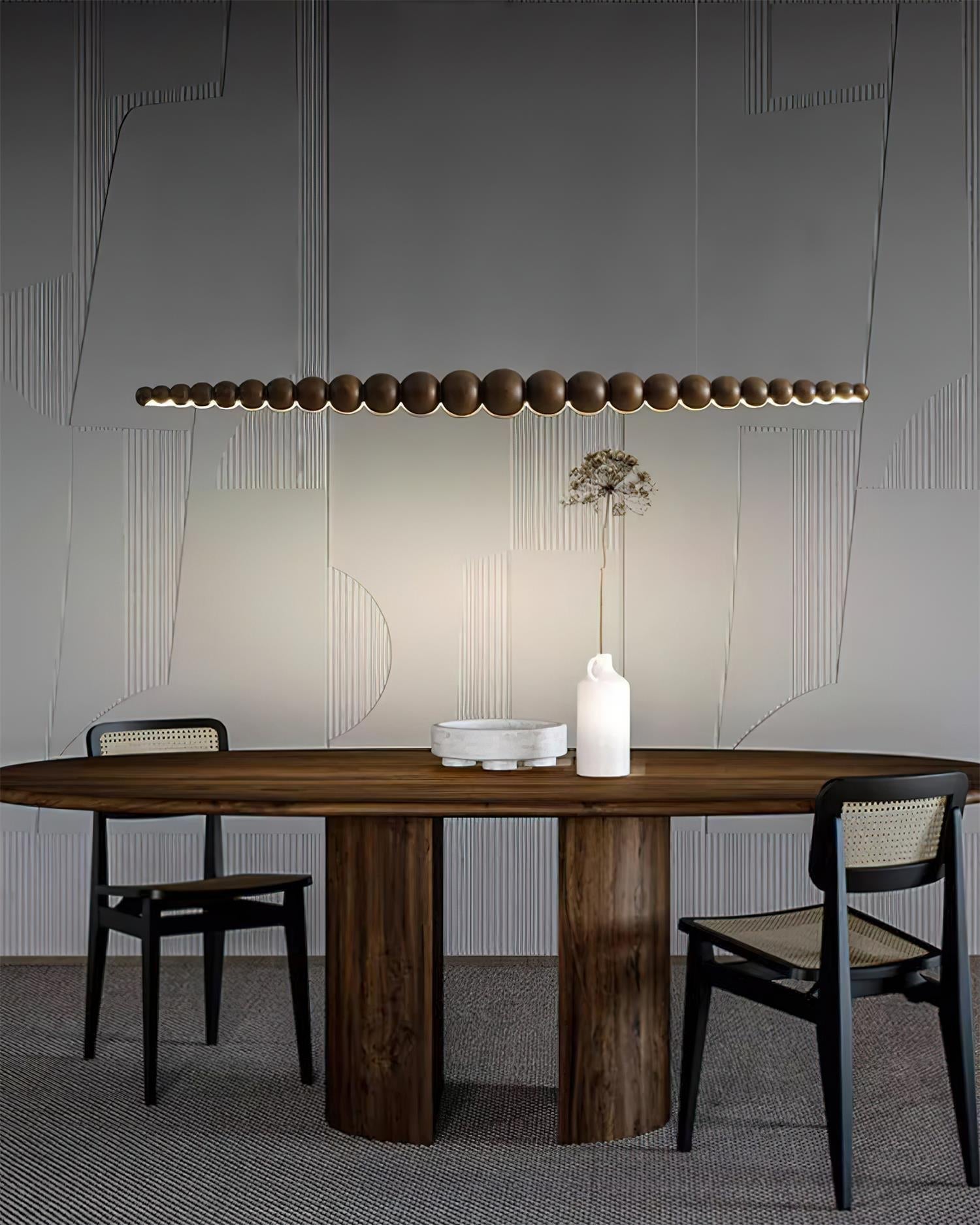 Orlanre Wood Minimalistic Pendant Light-Neutral Decor