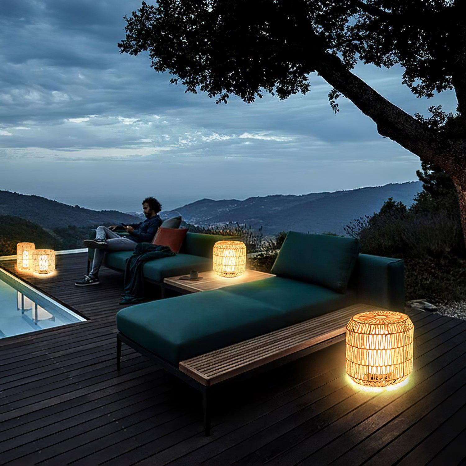 Oliver Vintage Outdoor Lighting-Neutral Decor