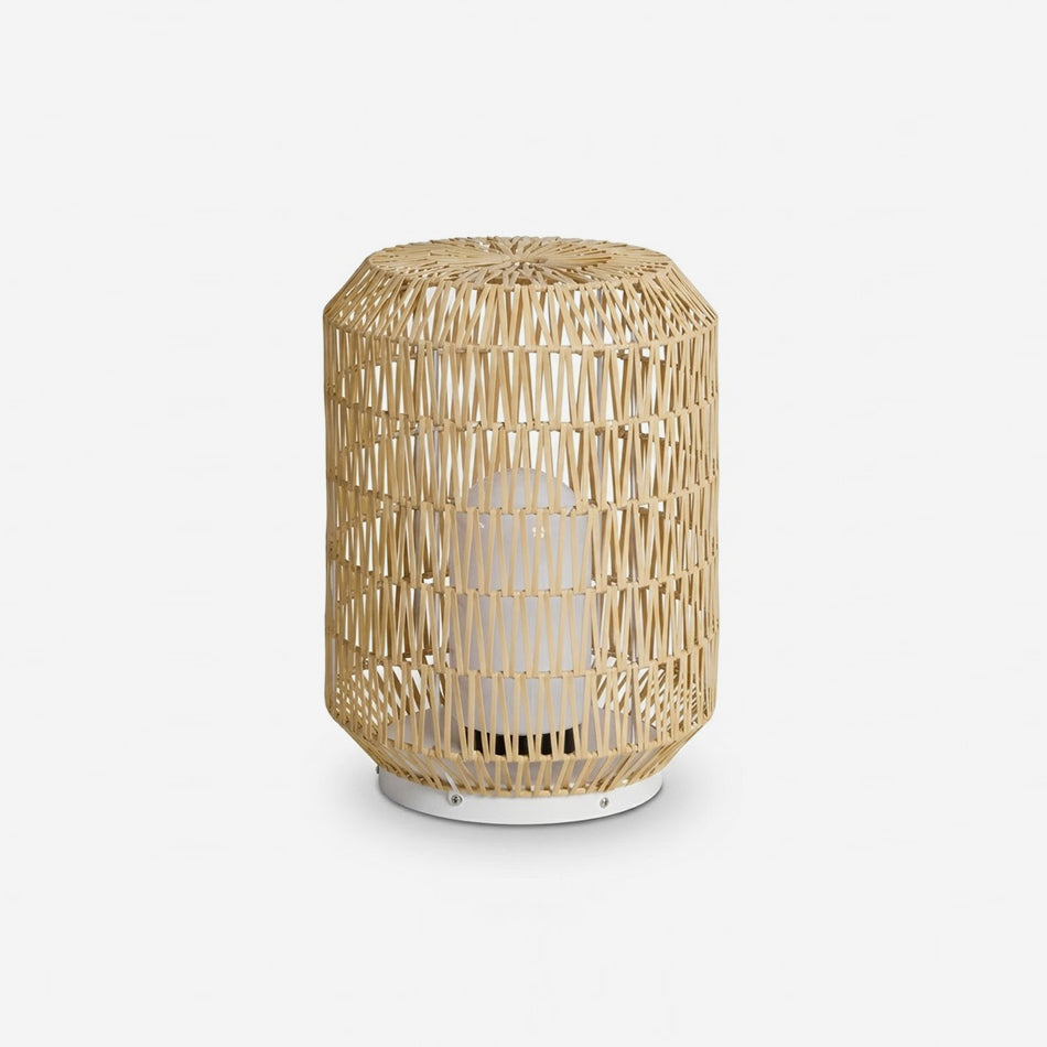 Genevieve Rattan Outdoor Table Light